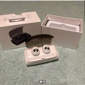 Wireless Earbuds with Charging Case - White